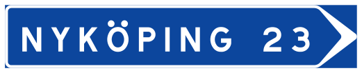 Directional sign (F5)