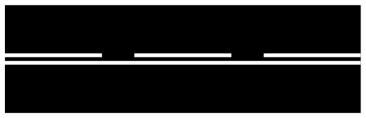 Warning line and solid line (M11)