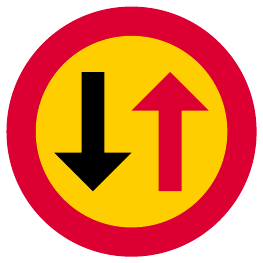 Priority for oncoming vehicles