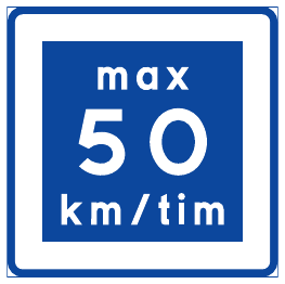 Recommended lower speed