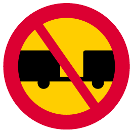 No motor vehicles with a connected trailer