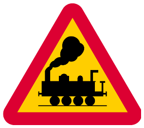 Level crossing without gates