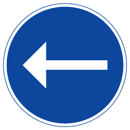Direction to be followed