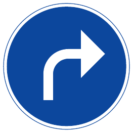 Direction to be followed