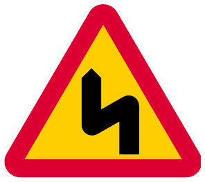 Multiple dangerous curves ahead