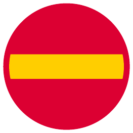 No entry
