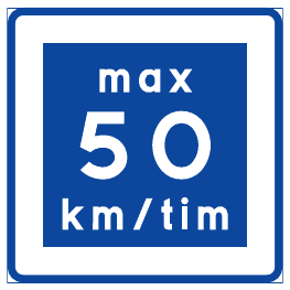 Recommended lower speed