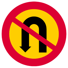 No U-turn (C26)