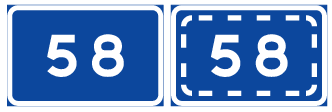 Road number (F14)