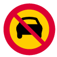 No motor vehicles with more than two wheels