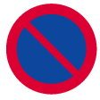 B: Vehicle parking is prohibited (C35)
