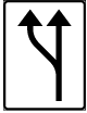 A: Additional lane (F16)
