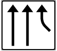 C: Connecting road in a separate lane (F20)