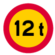 A: Restricted gross weight of vehicle (C20)
