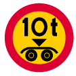 D: Restricted weight on tandem axle (C24)