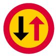 D: Priority for oncoming vehicles (B6)