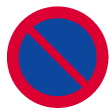 B: Vehicle parking is prohibited (C35)