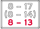 Time indication (T6)