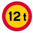 A: Restricted gross weight of vehicle (C20)