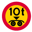 D: Restricted weight on tandem axle (C24)