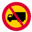 No heavy trucks