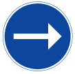 Direction to be followed (D1)